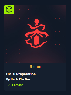 CPTS Preparation oficial de Hack The Box